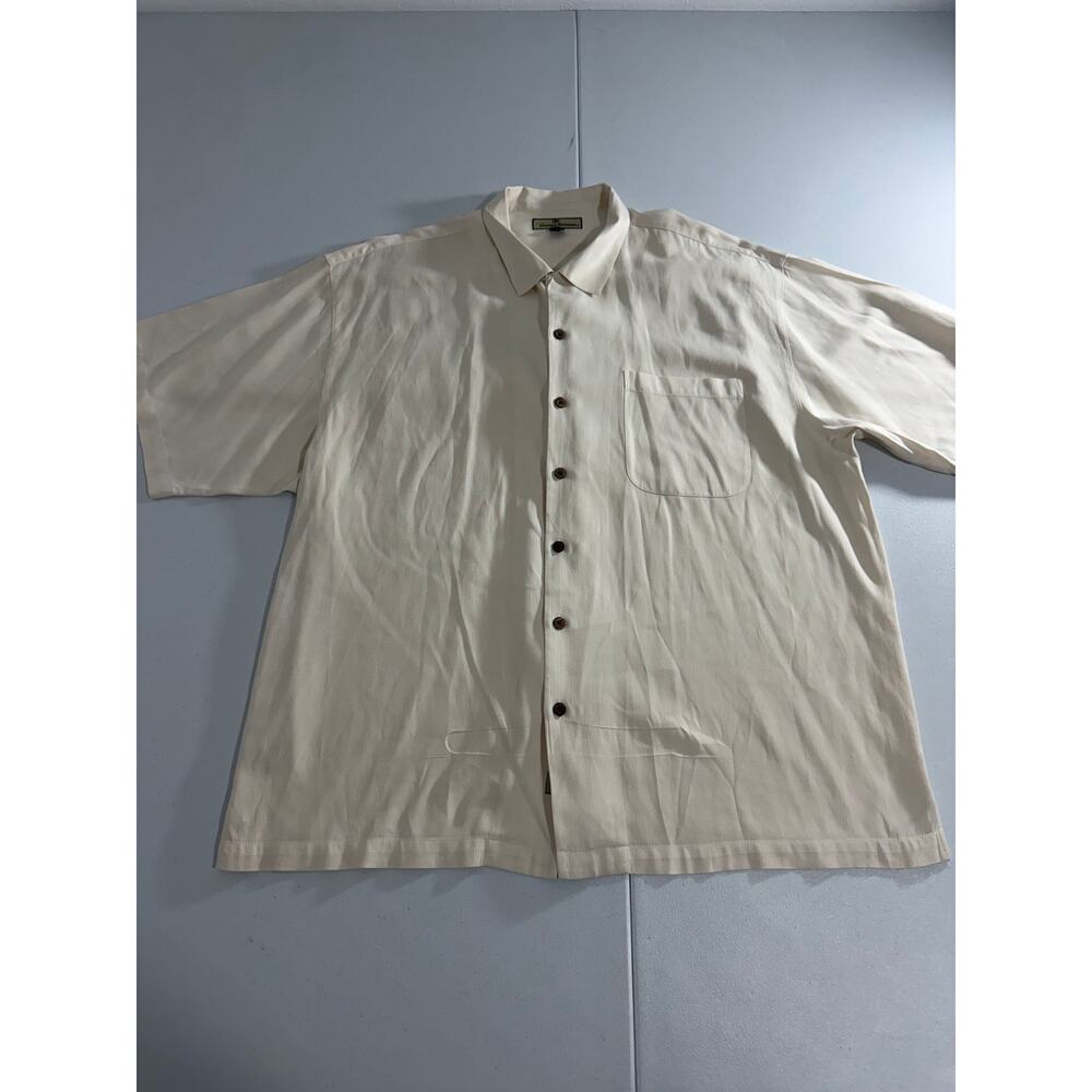 Tommy Bahama 100% Silk Button Up Shirt Size 2xl Men’s